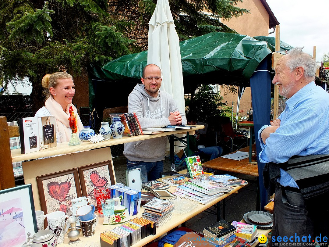 Flohmarkt in Bad-Saulgau am Bodensee, 08.05.2015