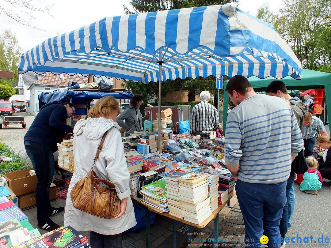 Flohmarkt in Bad-Saulgau am Bodensee, 08.05.2015