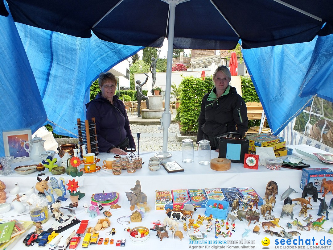 Flohmarkt in Bad-Saulgau am Bodensee, 08.05.2015