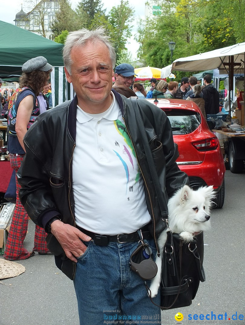 Flohmarkt in Bad-Saulgau am Bodensee, 08.05.2015