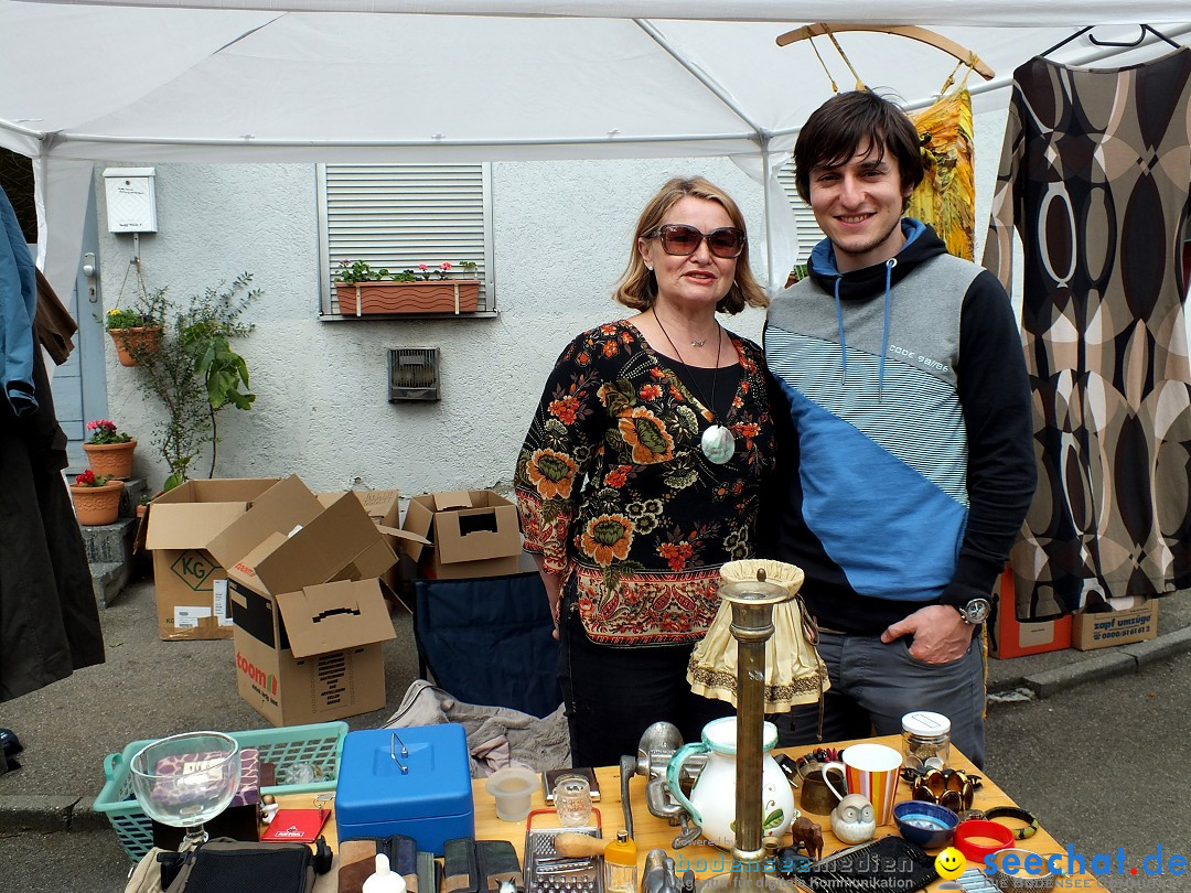 Flohmarkt in Bad-Saulgau am Bodensee, 08.05.2015