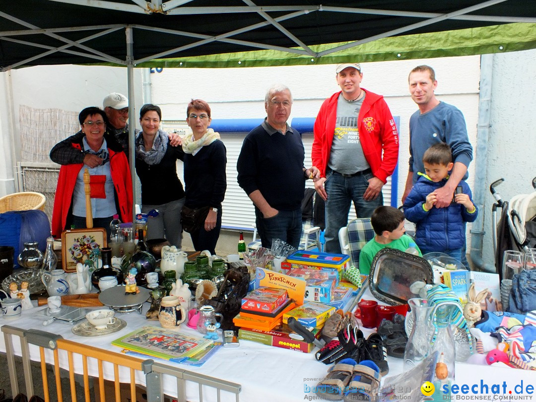 Flohmarkt in Bad-Saulgau am Bodensee, 08.05.2015