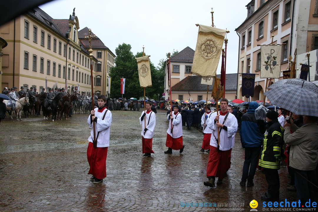 Blutritt: Heilig-Blut-Reliquie: Weingarten am Bodensee, 15.05.2015