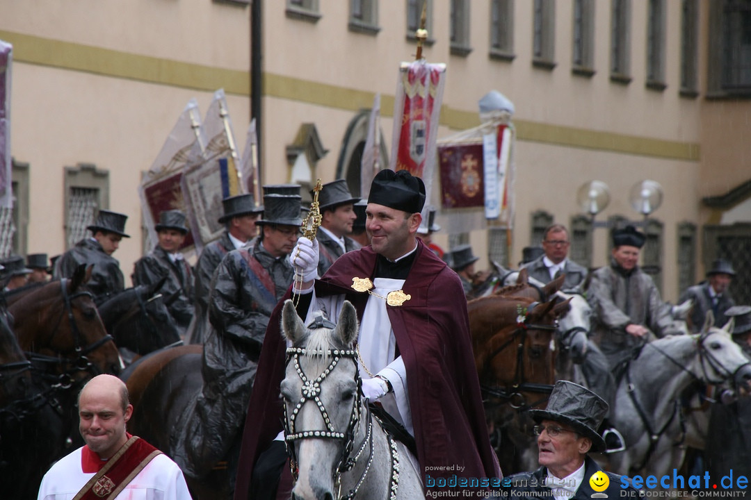 Blutritt: Heilig-Blut-Reliquie: Weingarten am Bodensee, 15.05.2015