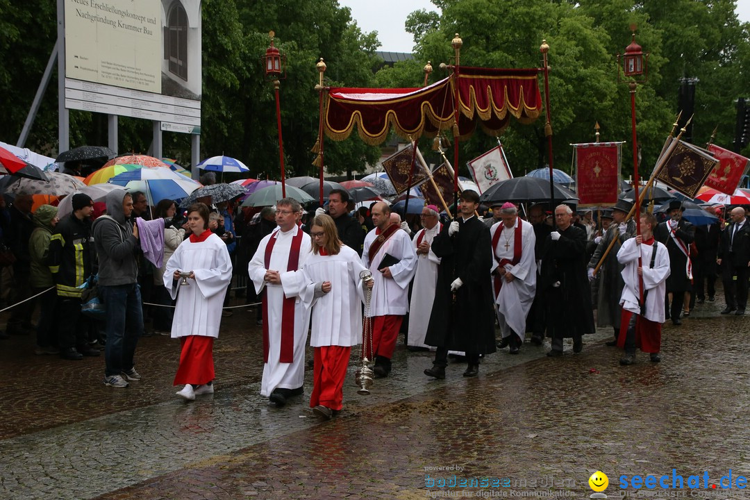 Blutritt: Heilig-Blut-Reliquie: Weingarten am Bodensee, 15.05.2015