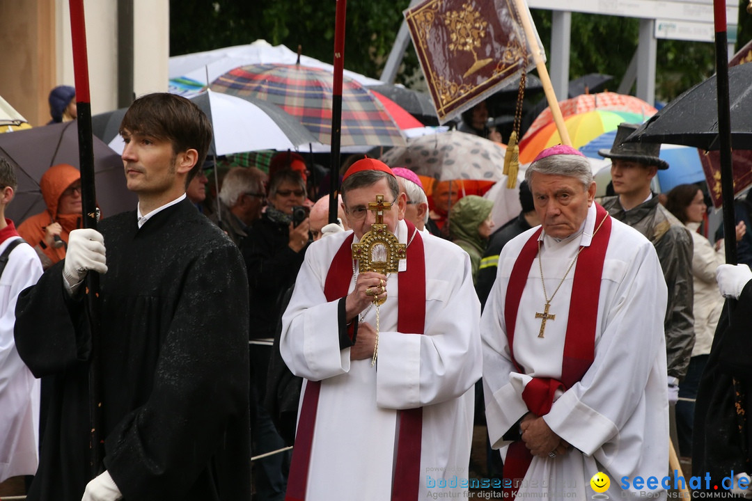 Blutritt: Heilig-Blut-Reliquie: Weingarten am Bodensee, 15.05.2015