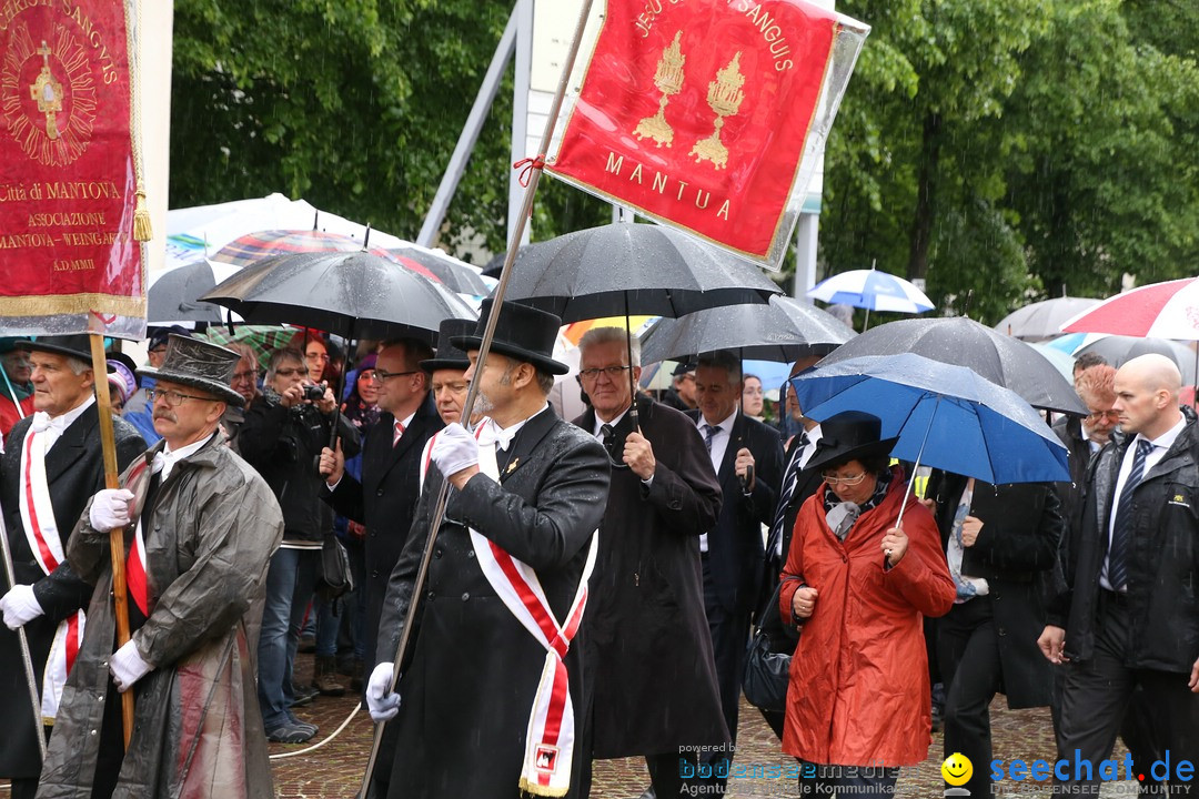 Blutritt: Heilig-Blut-Reliquie: Weingarten am Bodensee, 15.05.2015