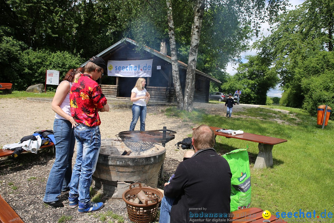 seechat.de Team-Grillfest: Wahlwies am Bodensee, 17.05.2015