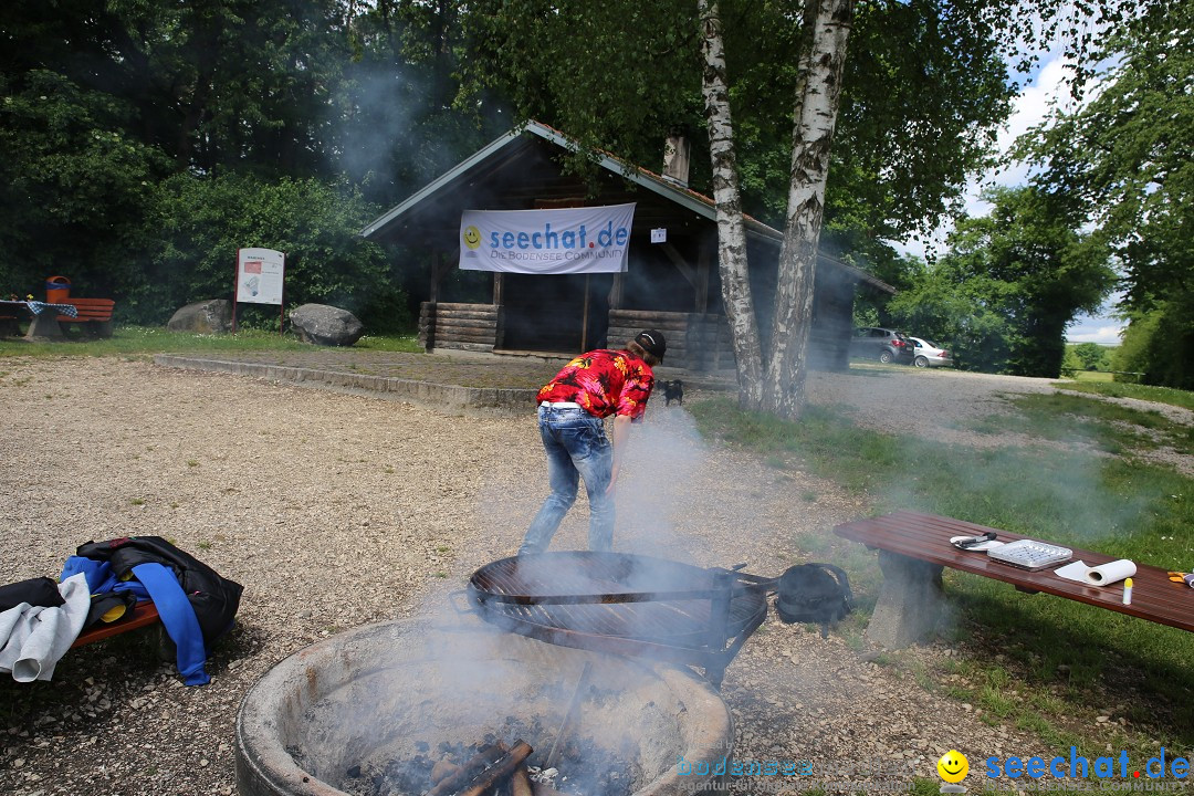 seechat.de Team-Grillfest: Wahlwies am Bodensee, 17.05.2015