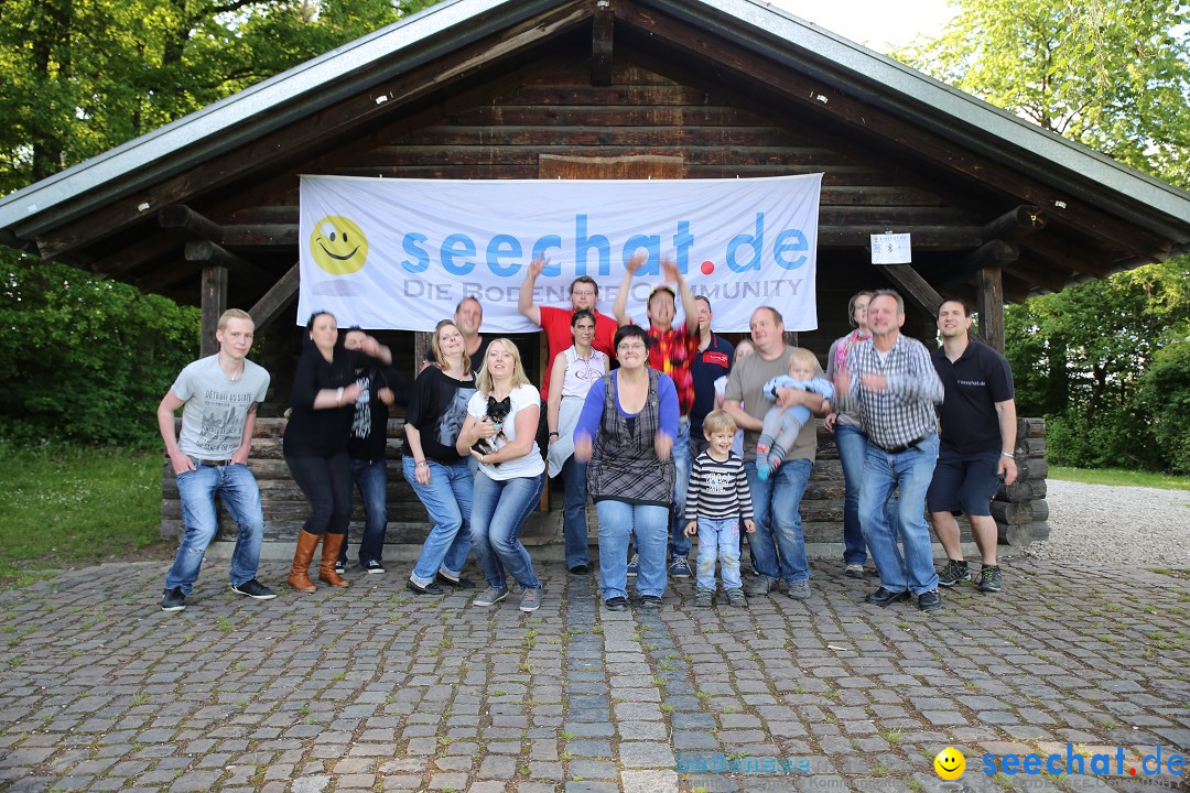 seechat.de Team-Grillfest: Wahlwies am Bodensee, 17.05.2015