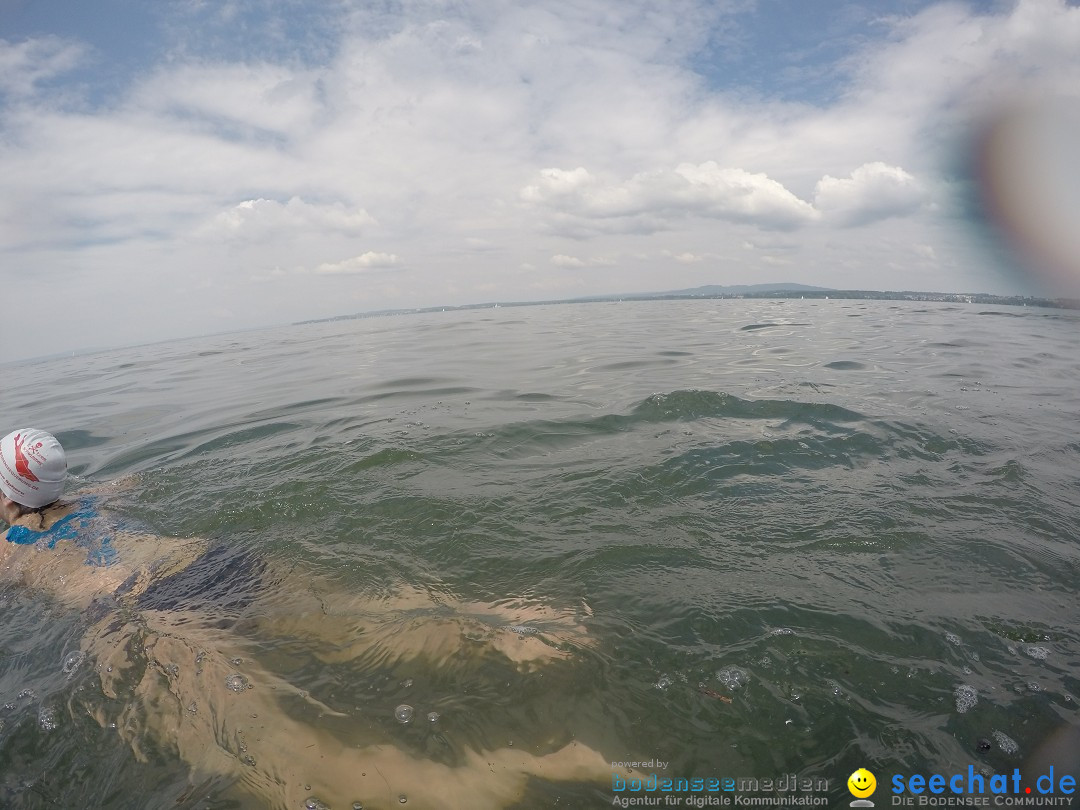 Svenja Holzinger durchquert den Bodensee: Friedrichshafen, 24.05.2015