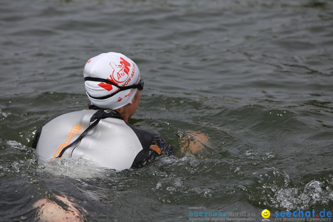 Svenja Holzinger durchquert den Bodensee: Friedrichshafen, 24.05.2015