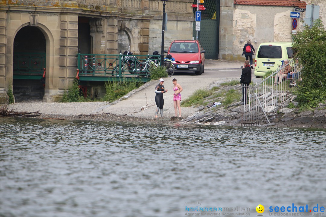 Svenja Holzinger durchquert den Bodensee: Friedrichshafen, 24.05.2015