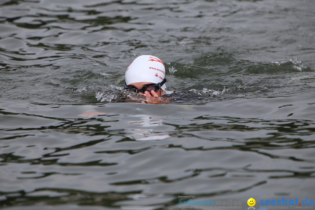 Svenja Holzinger durchquert den Bodensee: Friedrichshafen, 24.05.2015