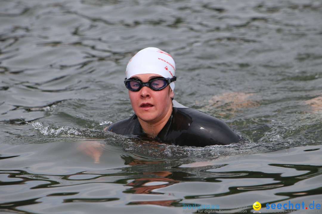 Svenja Holzinger durchquert den Bodensee: Friedrichshafen, 24.05.2015