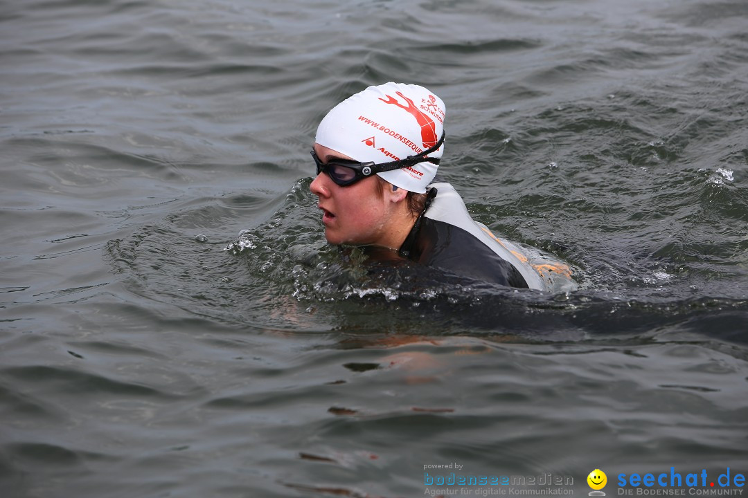 Svenja Holzinger durchquert den Bodensee: Friedrichshafen, 24.05.2015