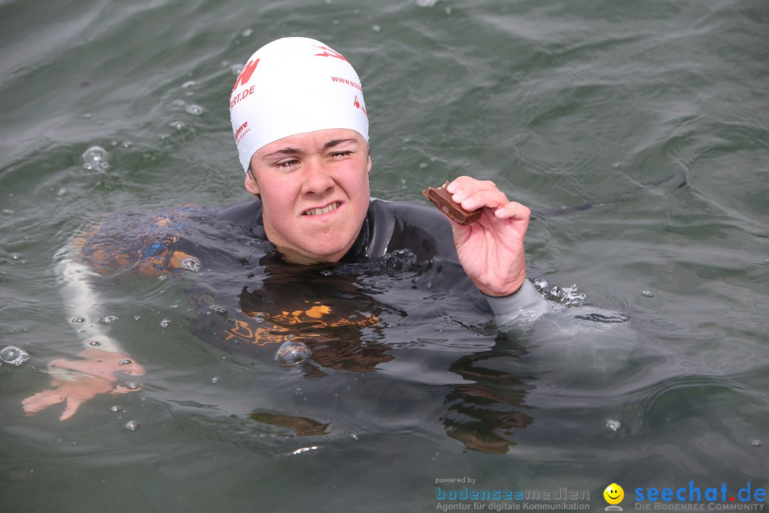 Svenja Holzinger durchquert den Bodensee: Friedrichshafen, 24.05.2015