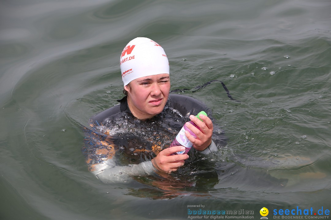 Svenja Holzinger durchquert den Bodensee: Friedrichshafen, 24.05.2015