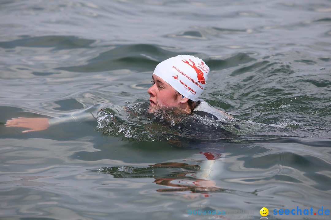 Svenja Holzinger durchquert den Bodensee: Friedrichshafen, 24.05.2015