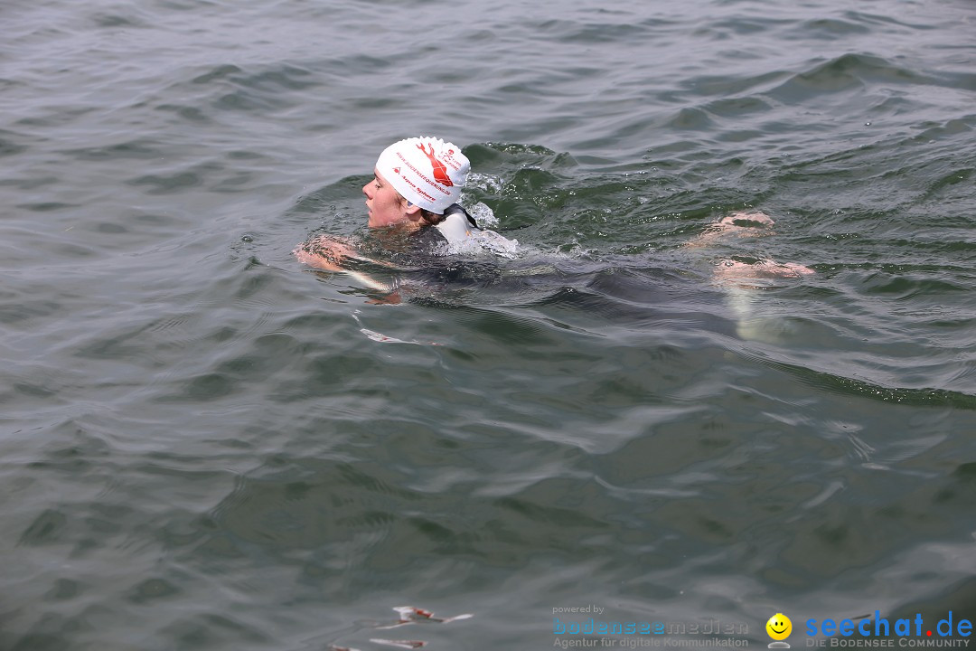 Svenja Holzinger durchquert den Bodensee: Friedrichshafen, 24.05.2015