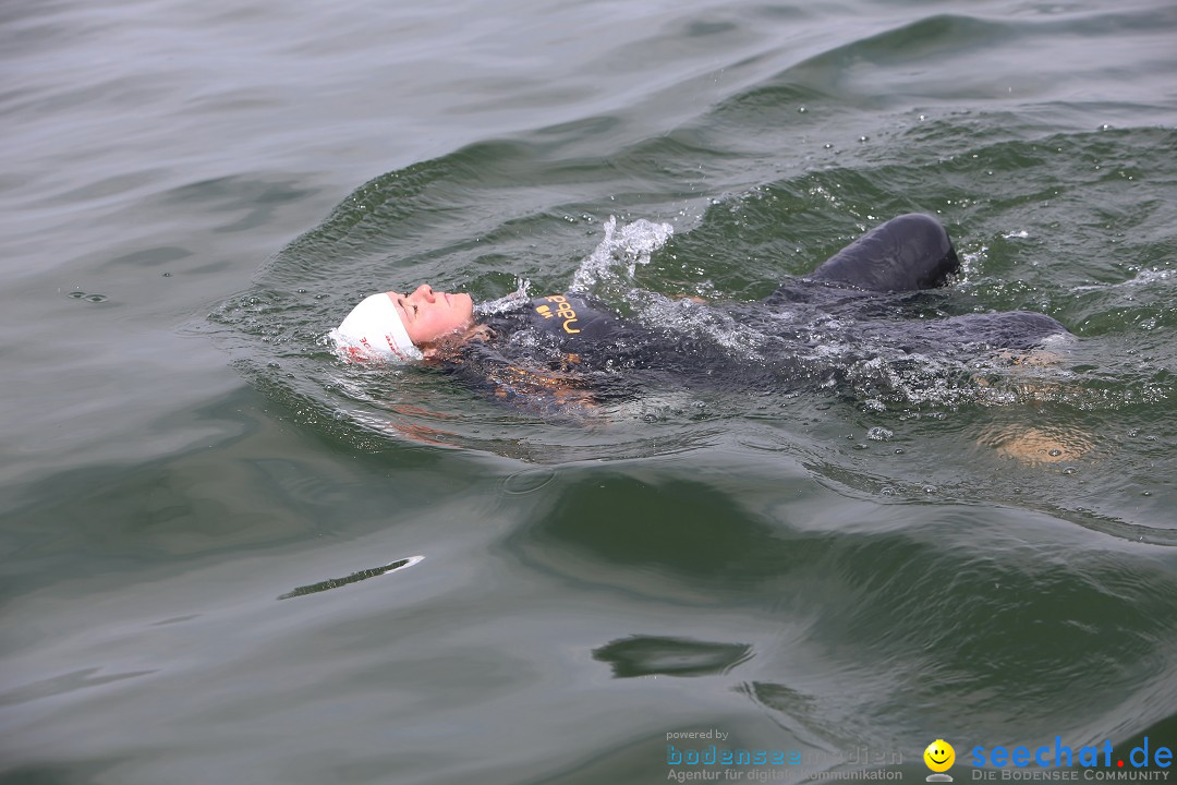 Svenja Holzinger durchquert den Bodensee: Friedrichshafen, 24.05.2015