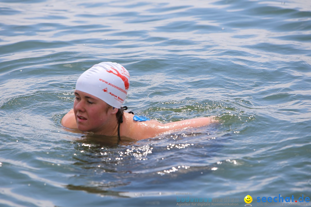 Svenja Holzinger durchquert den Bodensee: Friedrichshafen, 24.05.2015