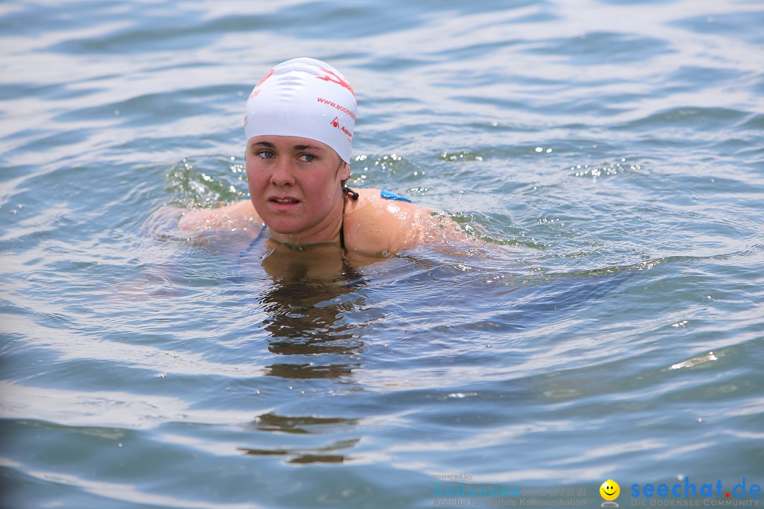 Svenja Holzinger durchquert den Bodensee: Friedrichshafen, 24.05.2015