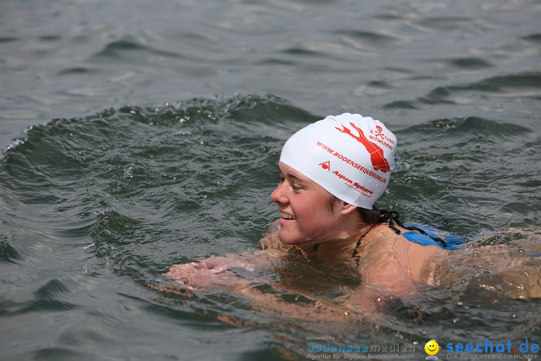 Svenja Holzinger durchquert den Bodensee: Friedrichshafen, 24.05.2015