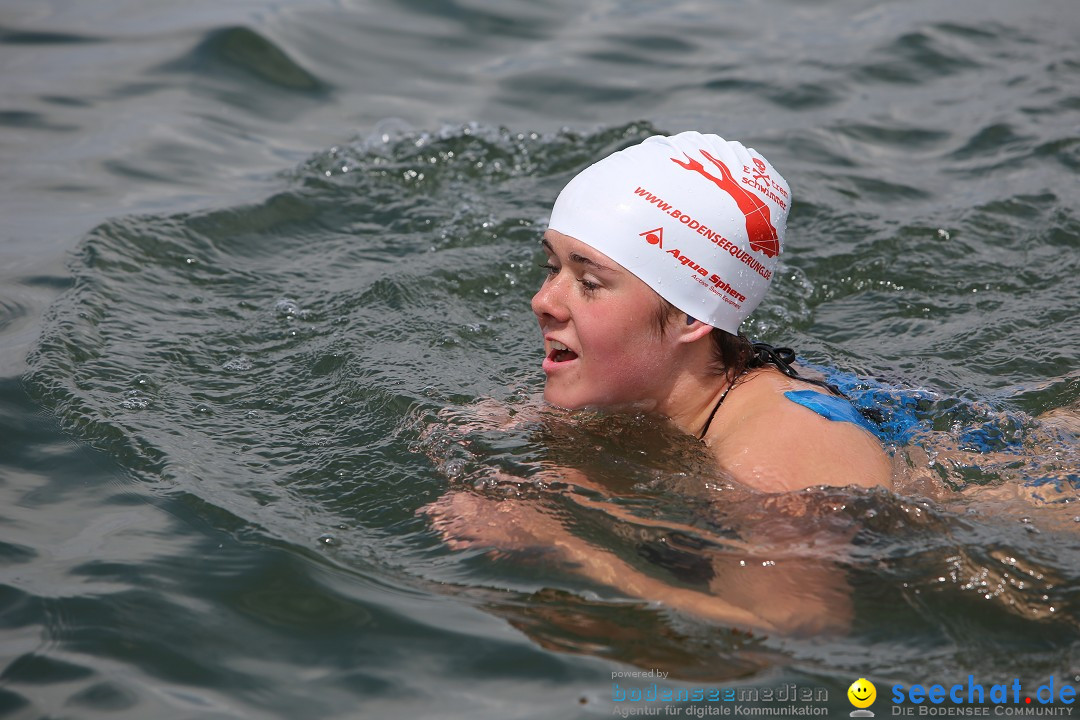 Svenja Holzinger durchquert den Bodensee: Friedrichshafen, 24.05.2015