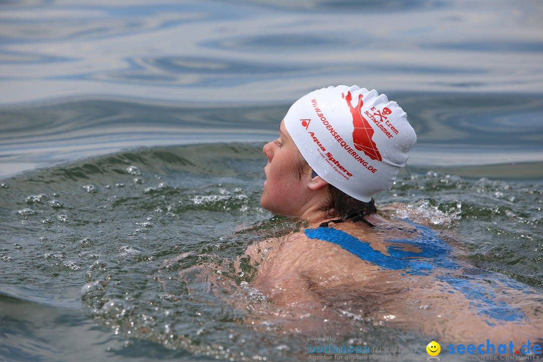 Svenja Holzinger durchquert den Bodensee: Friedrichshafen, 24.05.2015