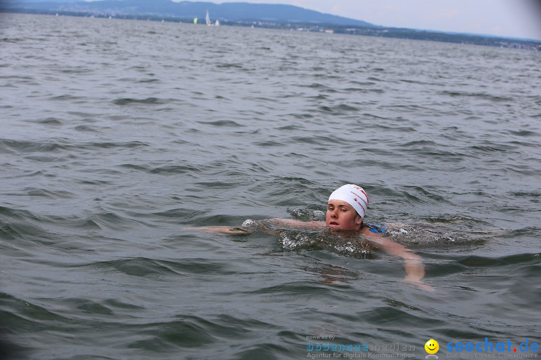 Svenja Holzinger durchquert den Bodensee: Friedrichshafen, 24.05.2015