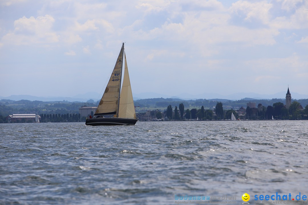 Svenja Holzinger durchquert den Bodensee: Friedrichshafen, 24.05.2015