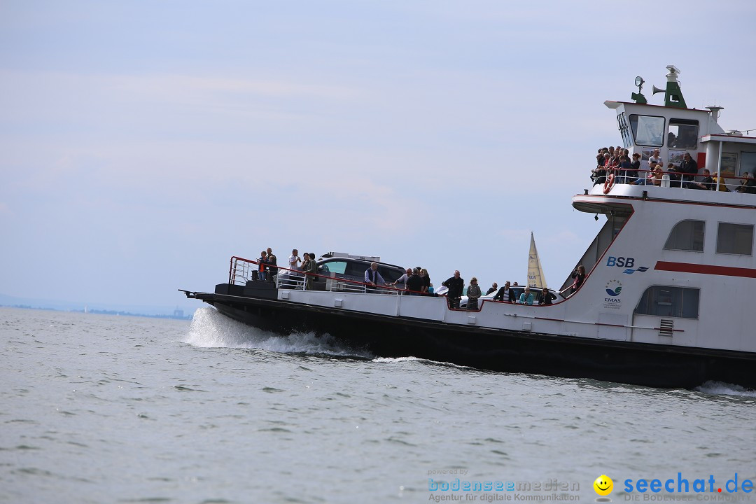 Svenja Holzinger durchquert den Bodensee: Friedrichshafen, 24.05.2015