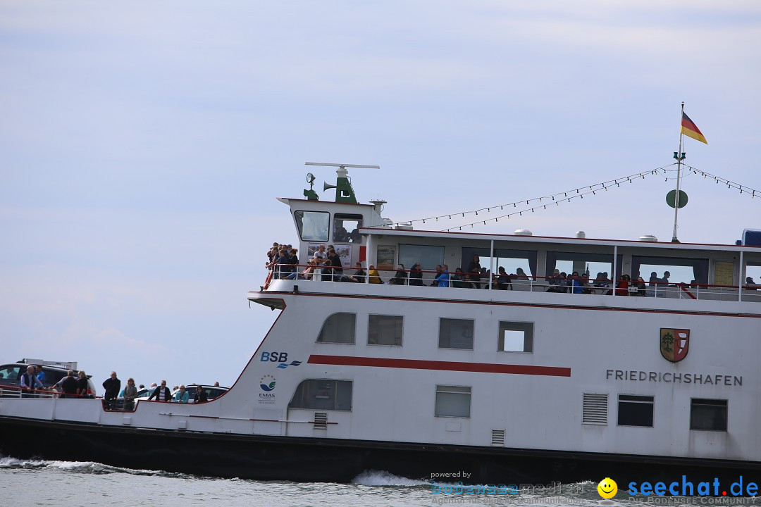 Svenja Holzinger durchquert den Bodensee: Friedrichshafen, 24.05.2015