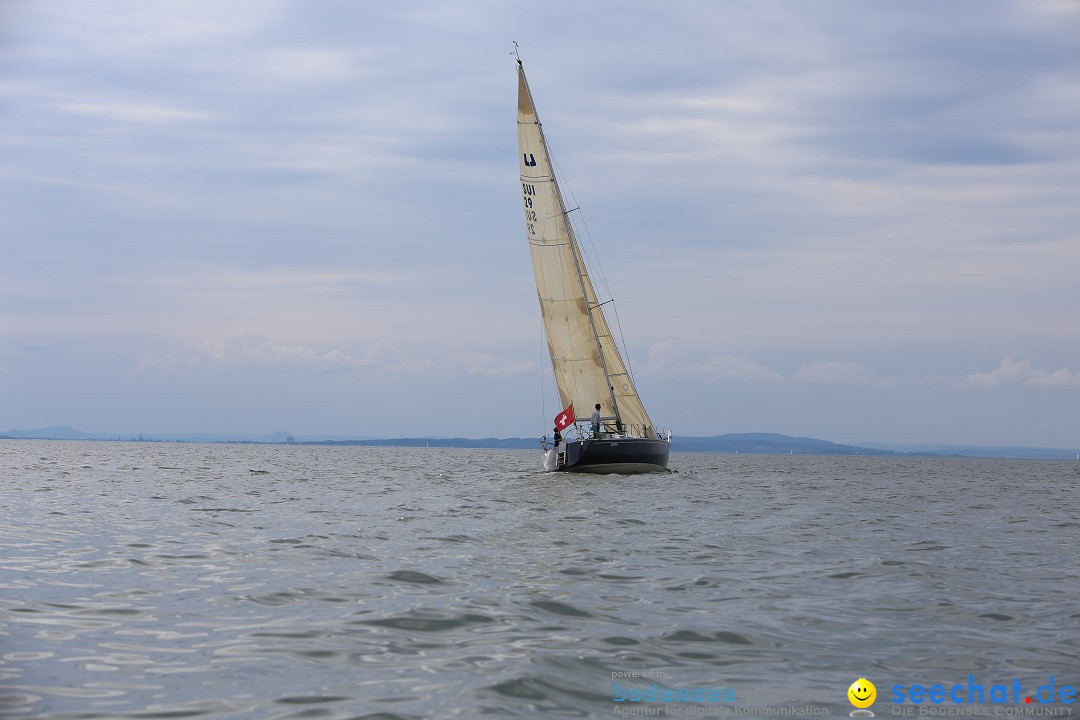 Svenja Holzinger durchquert den Bodensee: Friedrichshafen, 24.05.2015