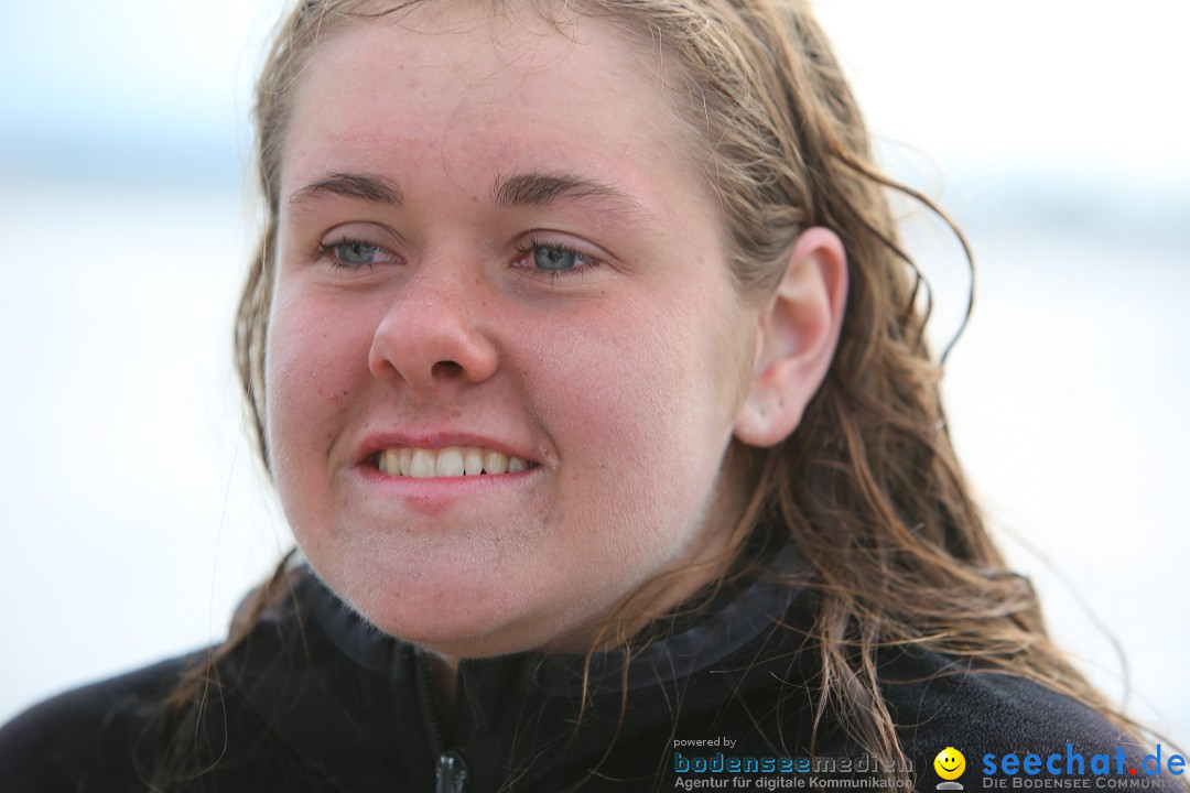 Svenja Holzinger durchquert den Bodensee: Friedrichshafen, 24.05.2015