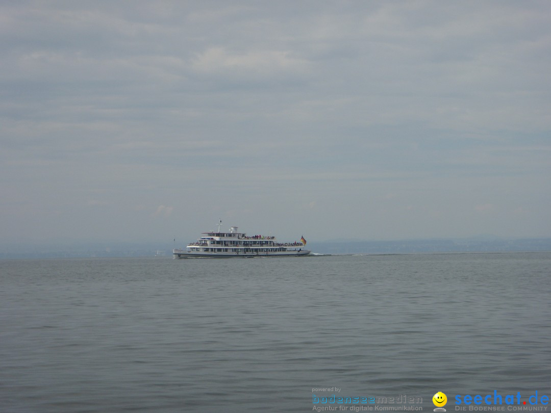 Svenja Holzinger durchquert den Bodensee: Friedrichshafen, 24.05.2015