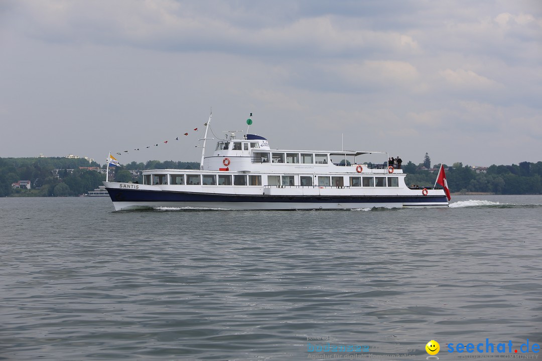 Svenja Holzinger durchquert den Bodensee: Friedrichshafen, 24.05.2015