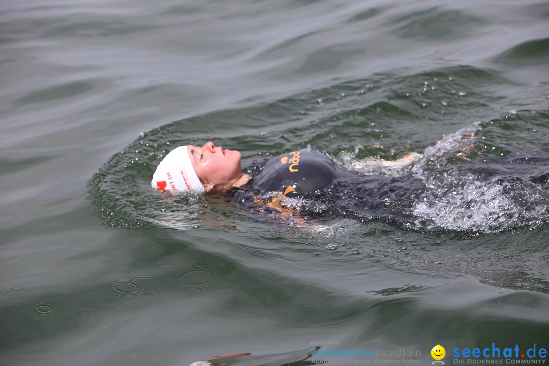 Svenja Holzinger durchquert den Bodensee: Friedrichshafen, 24.05.2015