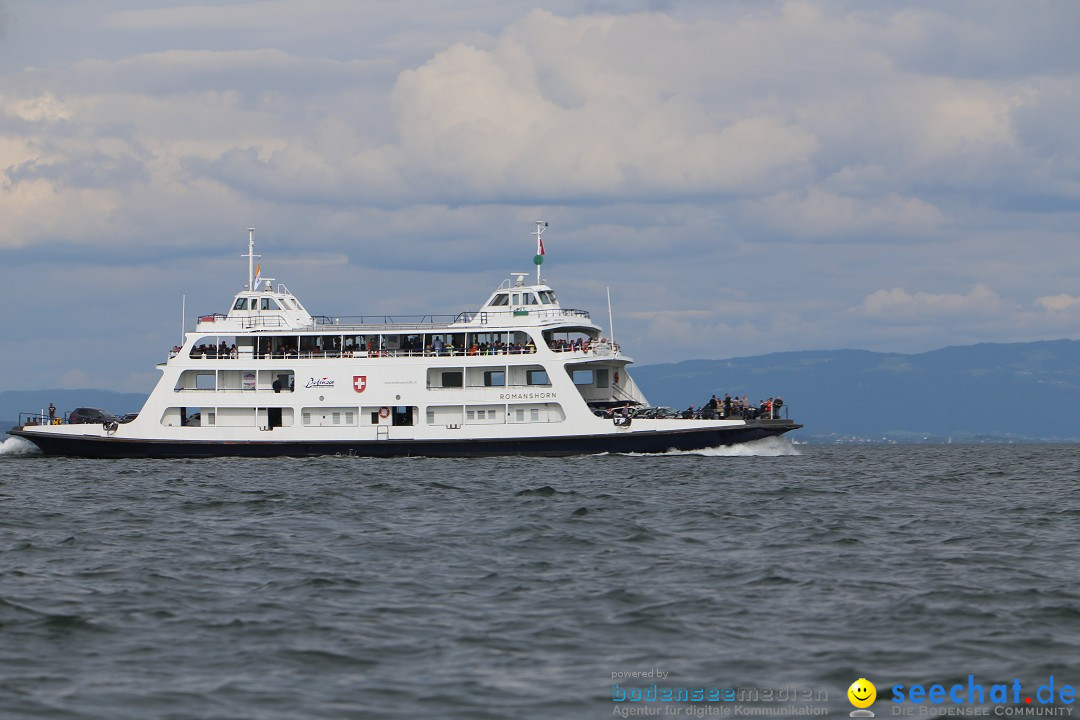 Svenja Holzinger durchquert den Bodensee: Friedrichshafen, 24.05.2015