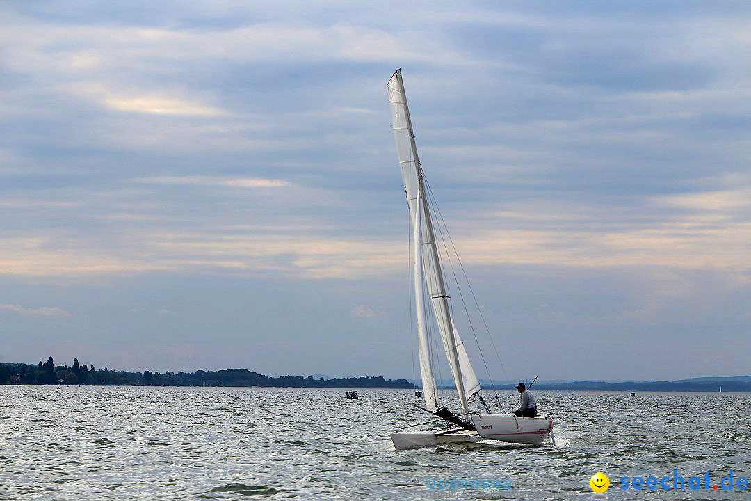 Svenja Holzinger durchquert den Bodensee: Friedrichshafen, 24.05.2015