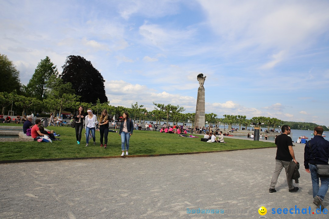 Internationale Bodenseewoche: Konstanz am Bodensee, 30.05.2015