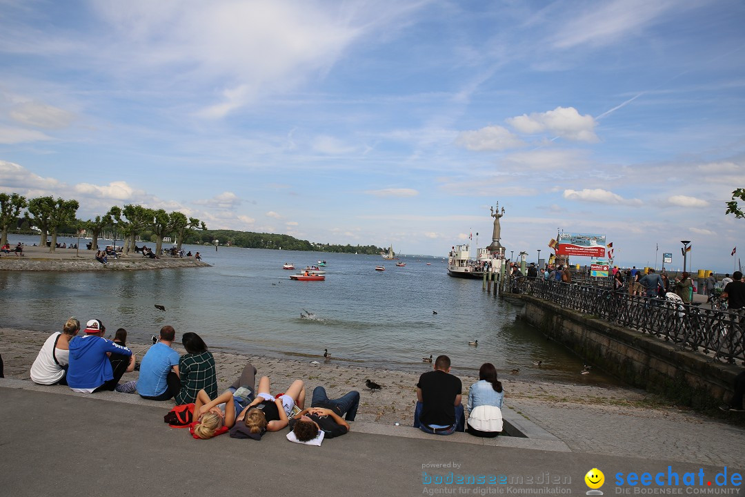 Internationale Bodenseewoche: Konstanz am Bodensee, 30.05.2015