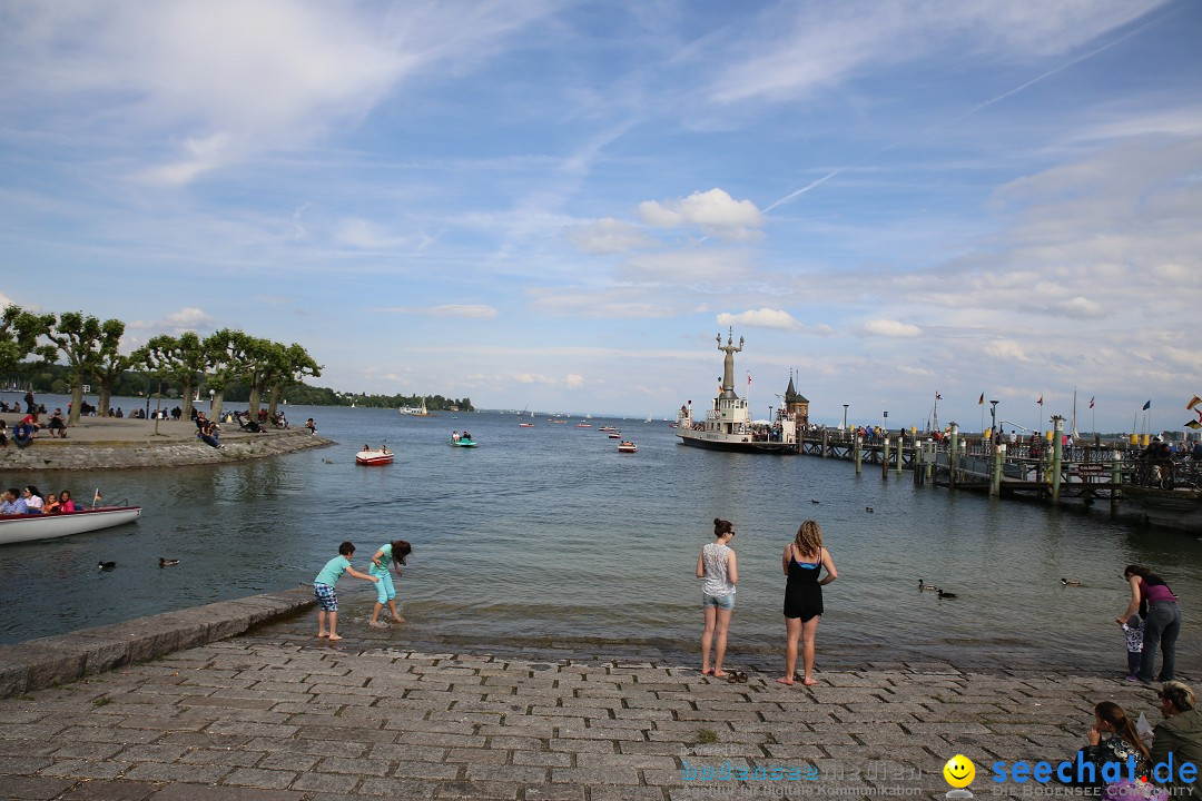 Internationale Bodenseewoche: Konstanz am Bodensee, 30.05.2015