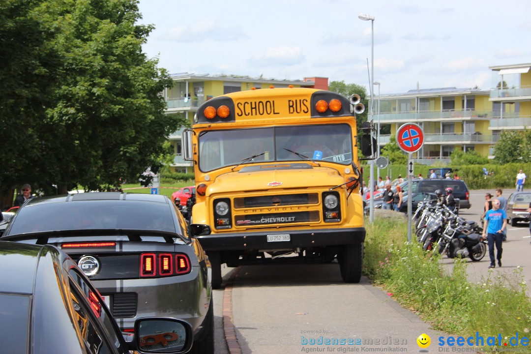 2. US CAR TREFFEN: Schenkon - Schweiz, 31.05.2015