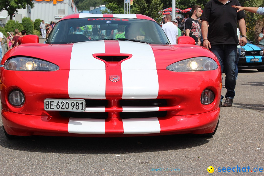 2. US CAR TREFFEN: Schenkon - Schweiz, 31.05.2015