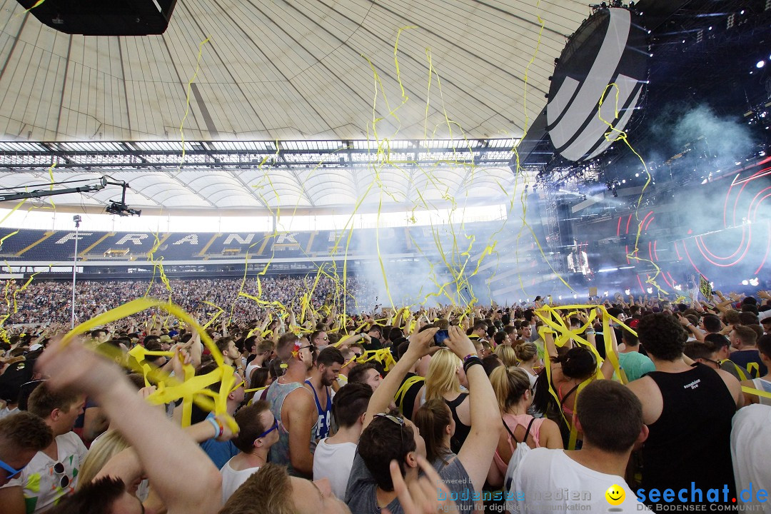 WORLD CLUB DOME - BigCityBeats mit DAVID GUETTA: Frankfurt, 6.6.2015