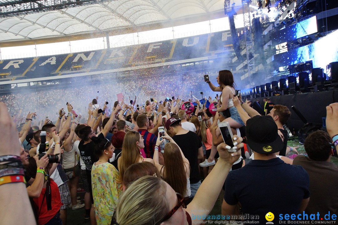 WORLD CLUB DOME - BigCityBeats mit DAVID GUETTA: Frankfurt, 6.6.2015