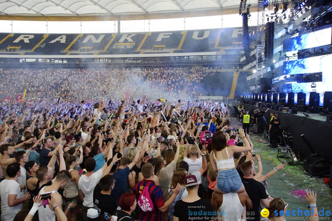 WORLD CLUB DOME - BigCityBeats mit DAVID GUETTA: Frankfurt, 6.6.2015