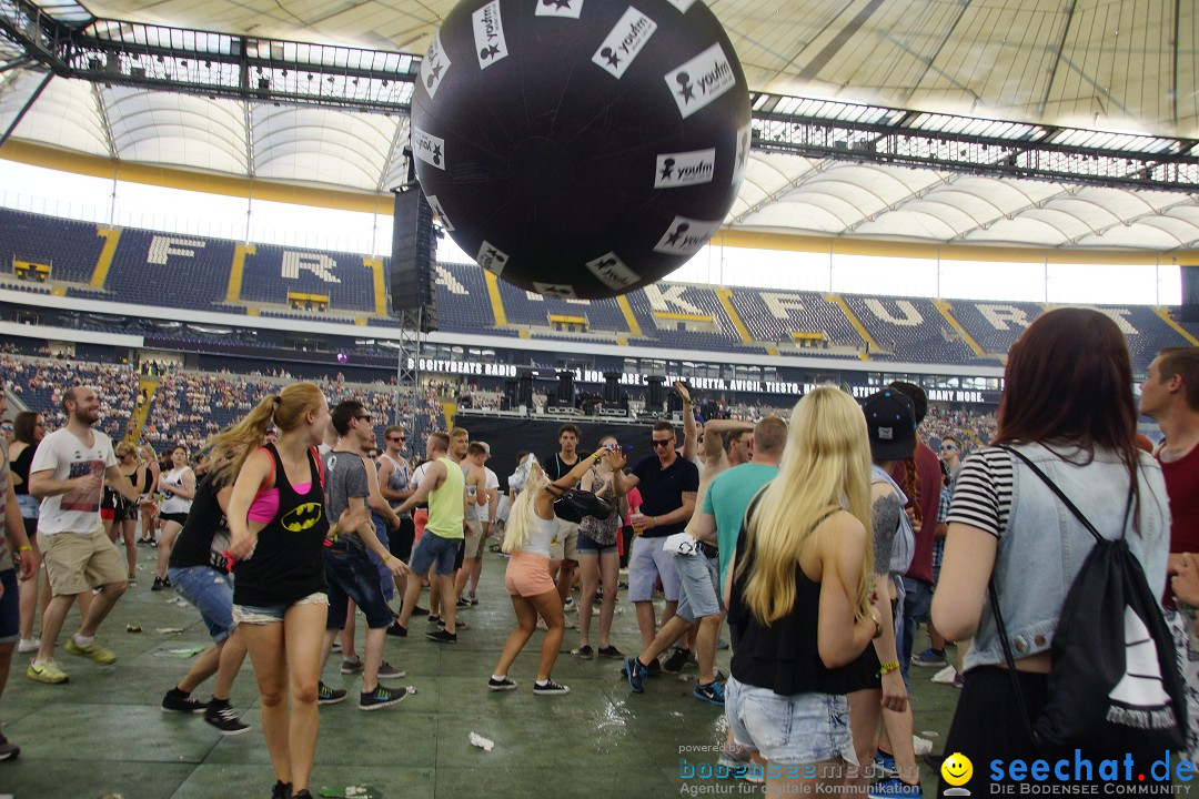 WORLD CLUB DOME - BigCityBeats mit DAVID GUETTA: Frankfurt, 6.6.2015